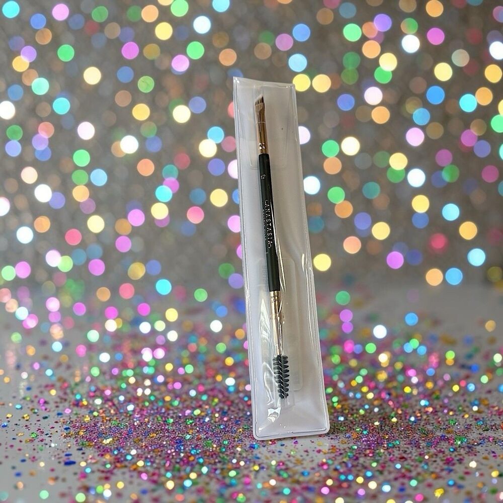 Anastasia Beverly Hills Brush 12 Duo Brow/Eye Liner Angled Cut/Spooley